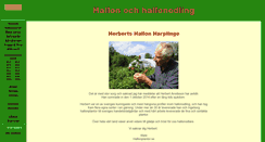 Desktop Screenshot of hallonplantor.se